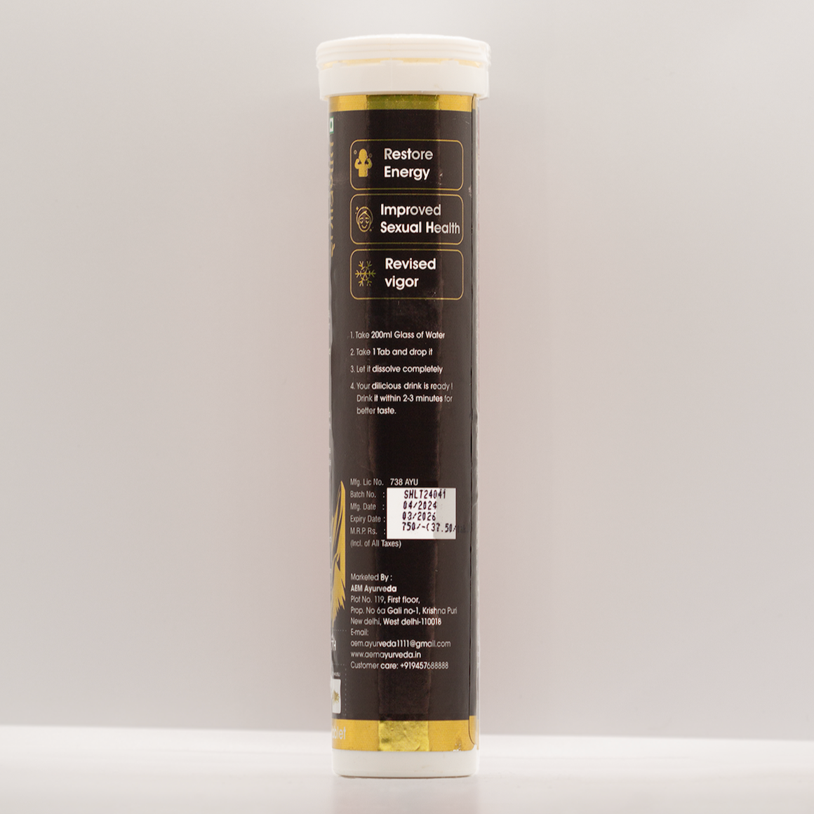 Shilajit Brausetablette