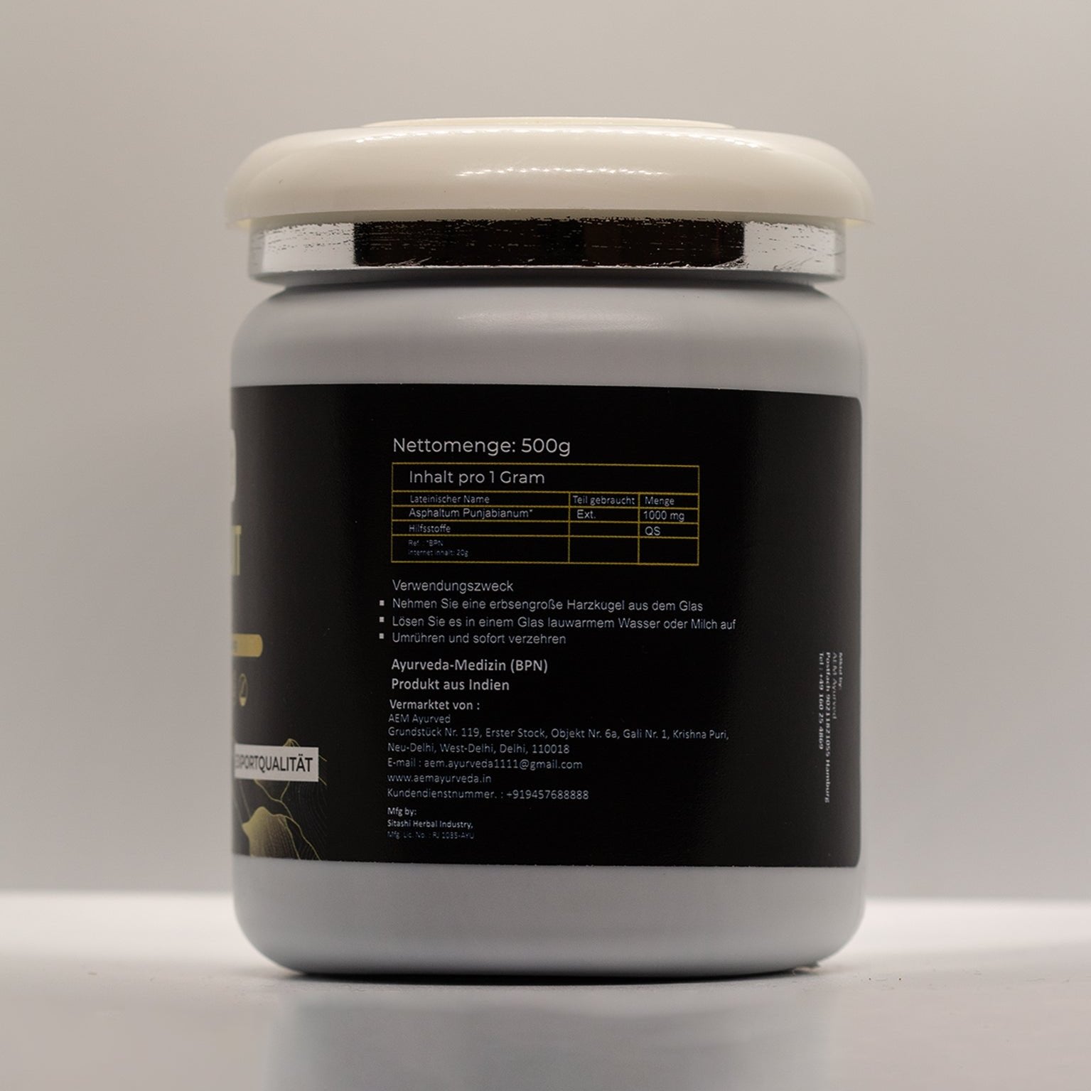 100% Shilajit Harz (500g)